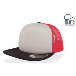 Καπέλο πεντάφυλλο (Atl Snap 90s) κόκκινο/λευκό/μαύρο